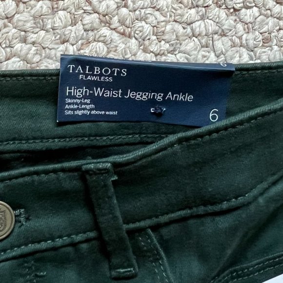 TALBOTS - High Waist Skinny Leg Jeggings - NEW with Tag - Picture 7 of 11